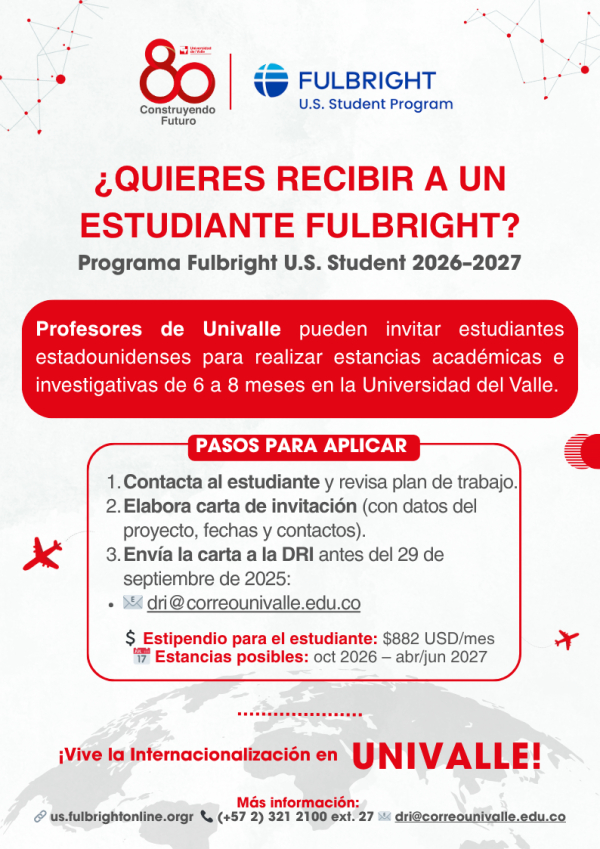 ✈️ Programa Fulbright U.S. Student 2026–2027