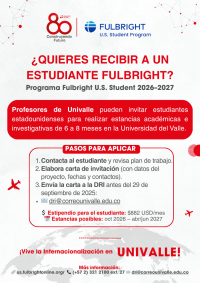 ✈️ Programa Fulbright U.S. Student 2026–2027