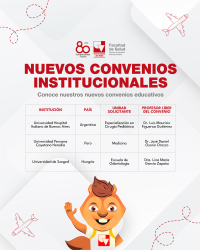 Nuevos Convenios de Cooperación Internacional